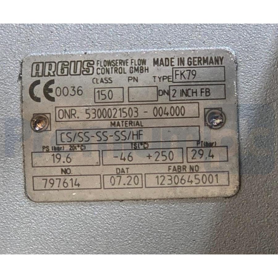 Used FLOWSERVE LPC-10A-166B-SR02 Limitorque Scotch Yoke Valve Actuator 2" Valve NSMP
