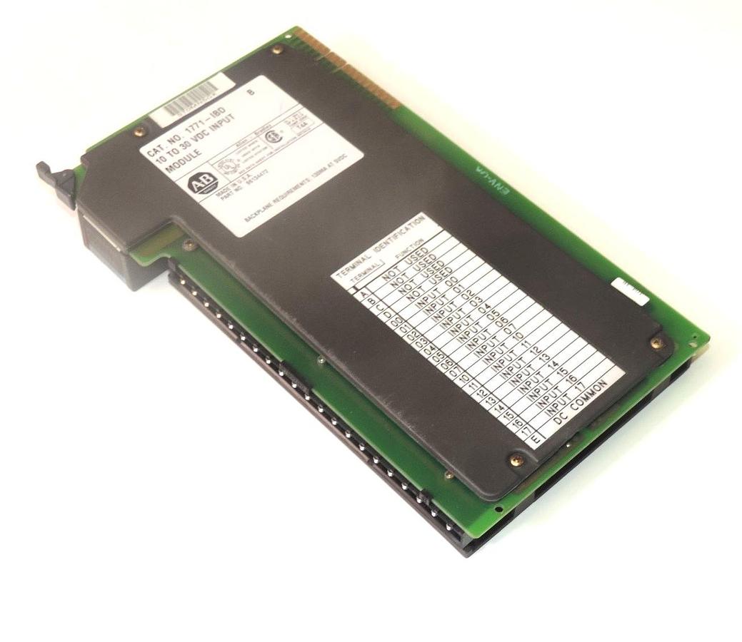 Used ALLEN BRADLEY 1771-OBD SER. B 10-60VDC OUTPUT MODULE 1771-OBD/B