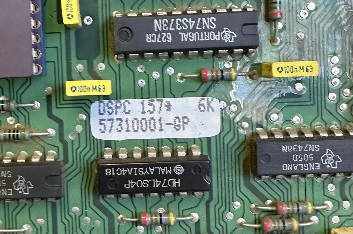 Used ABB 57310001-GP / 57310001GP DSPC 157 EXPANDABLE COMPUTER BOARD DSPC157