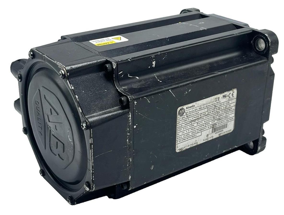 Used Allen Bradley MPL-B540K-SJ72AA Servo Motor | 5.4kW | 4000 RPM | 165mm Frame