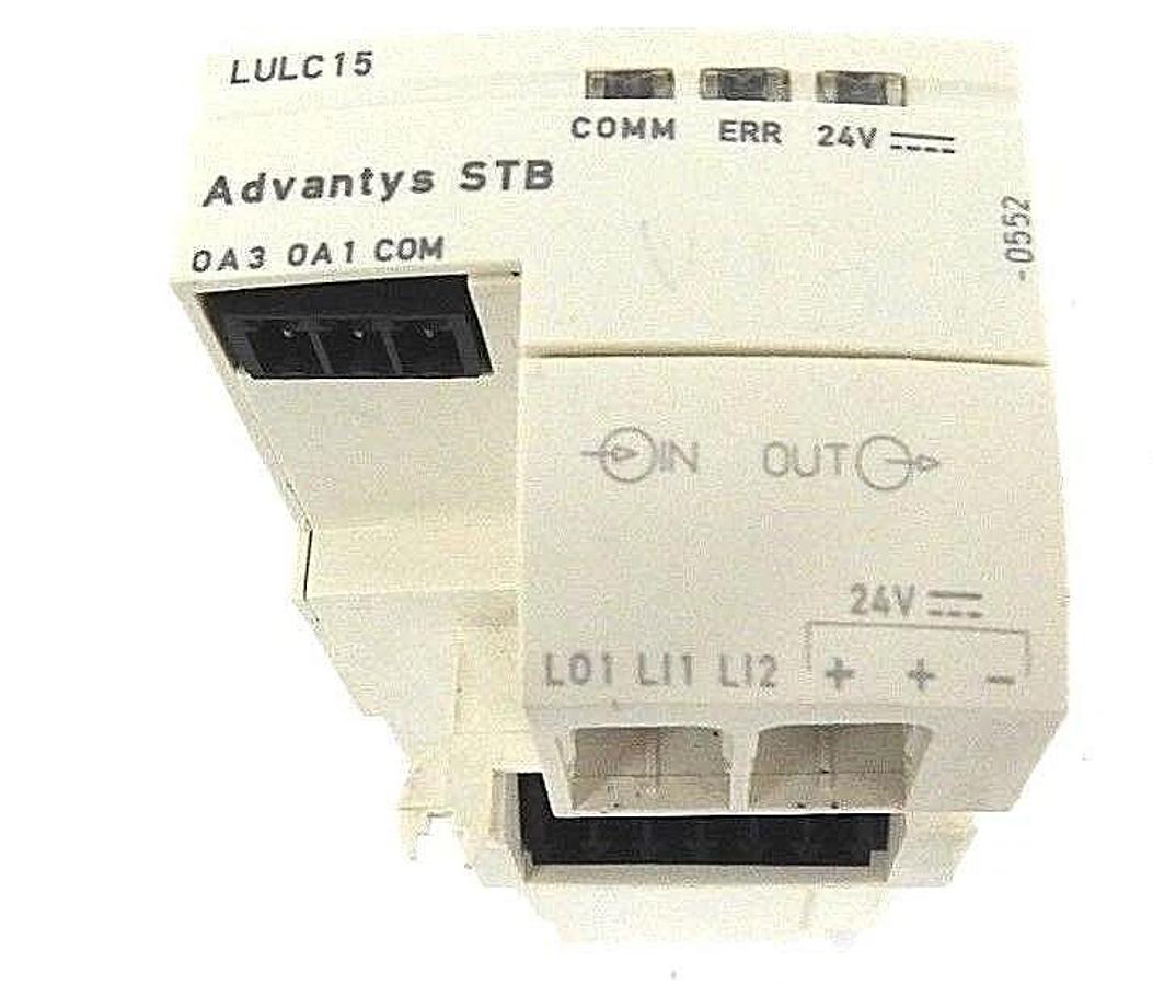 Used SCHNEIDER ELECTRIC LULC15 ADVANTYS STB COMMUNICATION MODULE