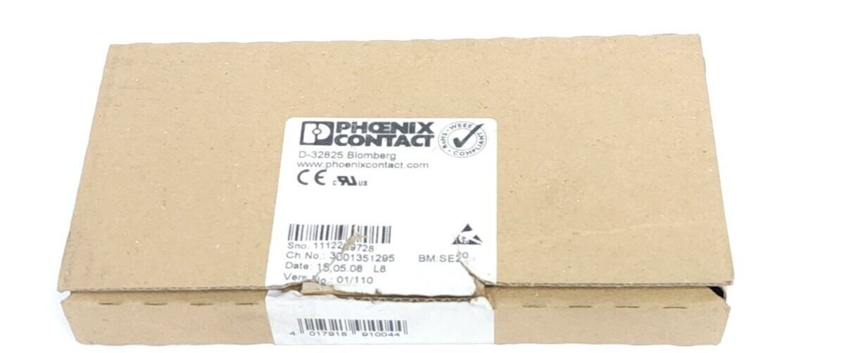 NEW PHOENIX CONTACT IB IL AI 2/4-20-PAC / IBILAI2420PAC TERMINAL 2860442 2862217