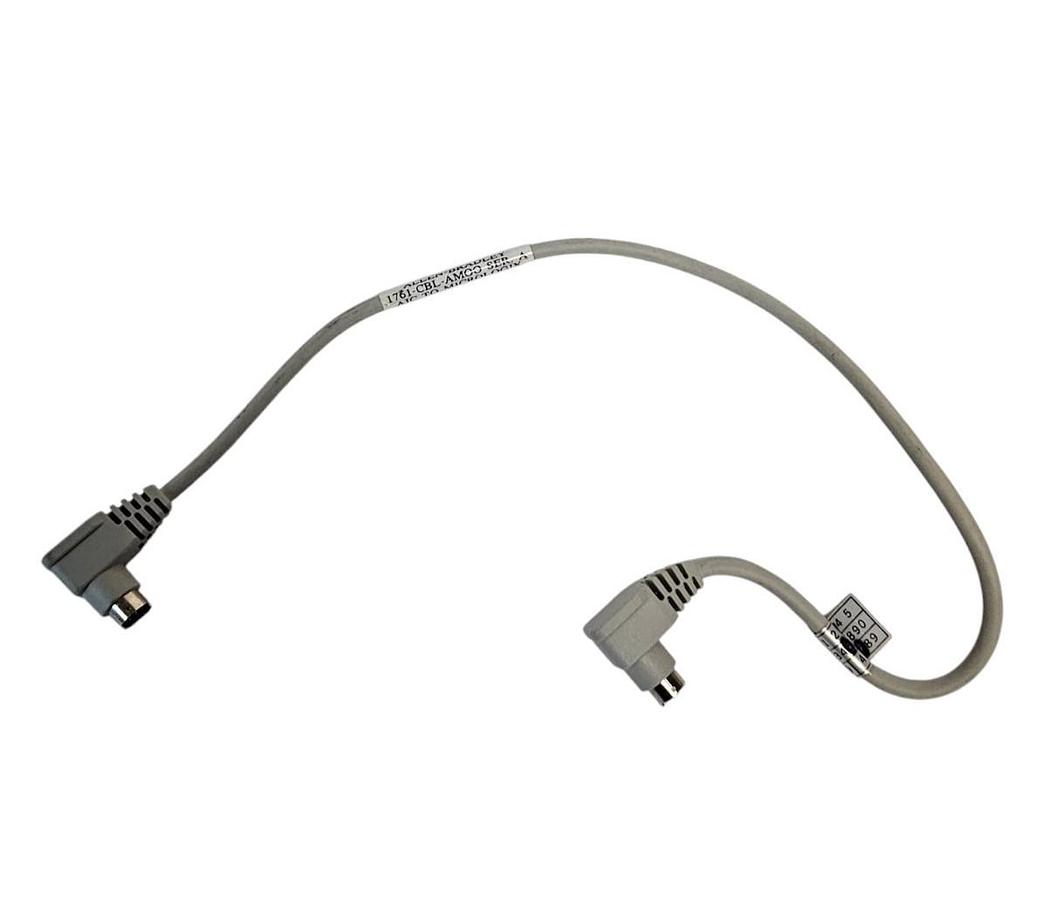 Used ALLEN BRADLEY 1761-CBL-AM00 SER A NETWORK CABLE MICROLOGIX 1000 8PIN MALE/MALE