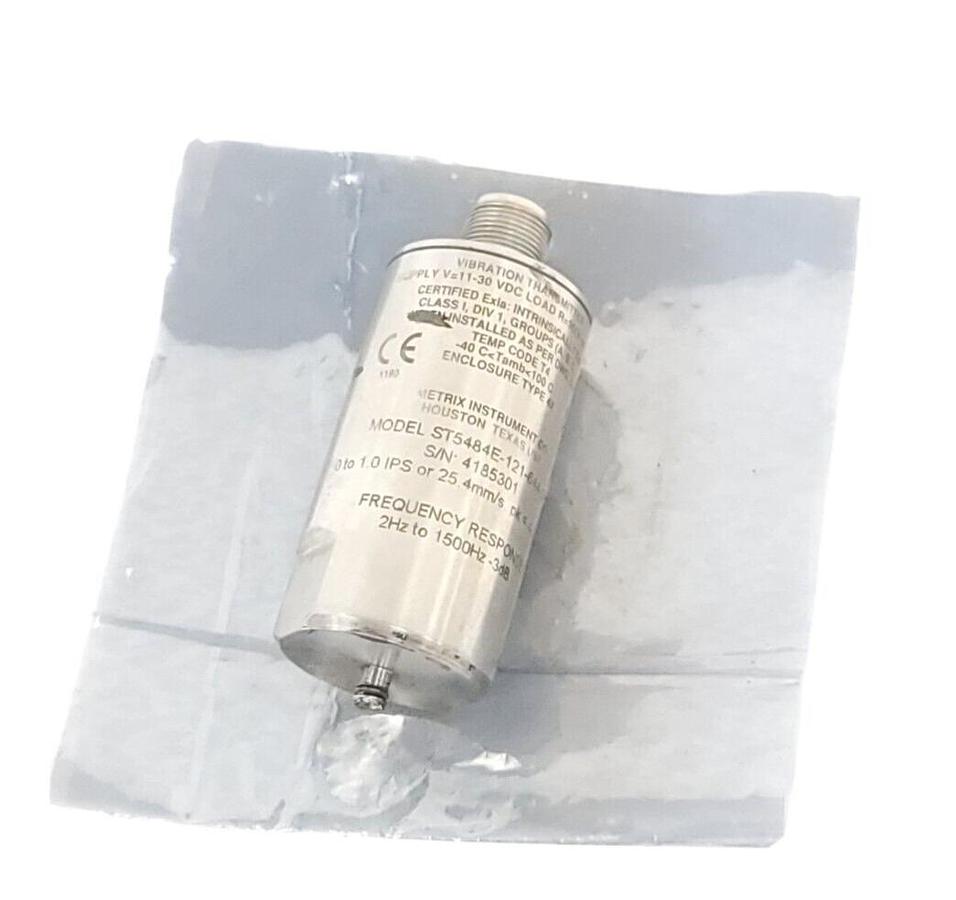 Used METRIX VIBRATION ST5484E-121-644-00 TRANSMITTER