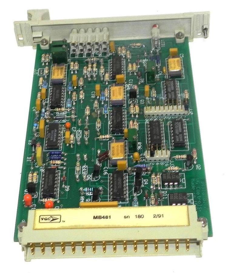 Used VG CONTROLS MB481 CONTROL MODULE MB-481, MB 481