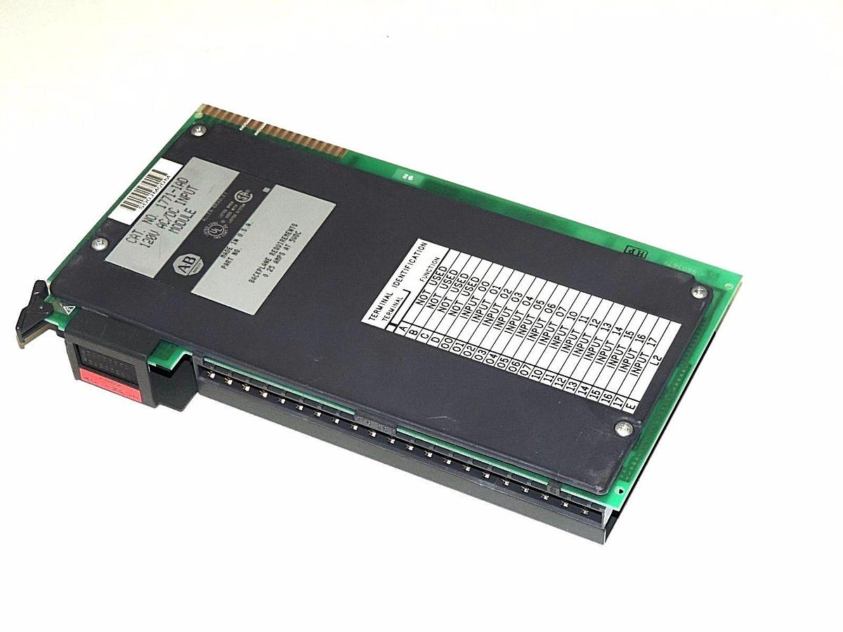 Used ALLEN BRADLEY 1771-IAD 120V AC INPUT MODULE, 1771IAD