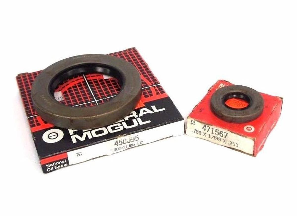 Used LOT OF 2 NIB NATIONAL FEDERAL MOGUL OIL SEALS (1) 450095 (1) 471567