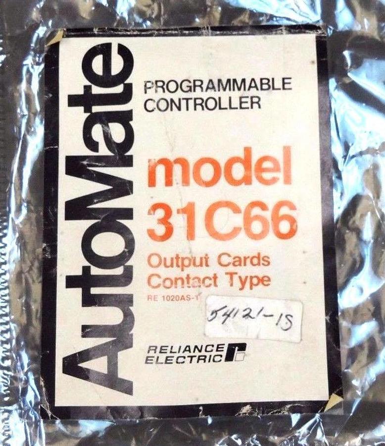 NEW RELIANCE ELECTRIC 0-52712-6 OUTPUT CARD 801414-26A, 0-54121-1S-762, 0527126