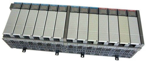 Used ALLEN BRADLEY 1746-A13 SLOT RACK SER B 1746-IB16, 1746-OA16, 1746-IA16 MODULES