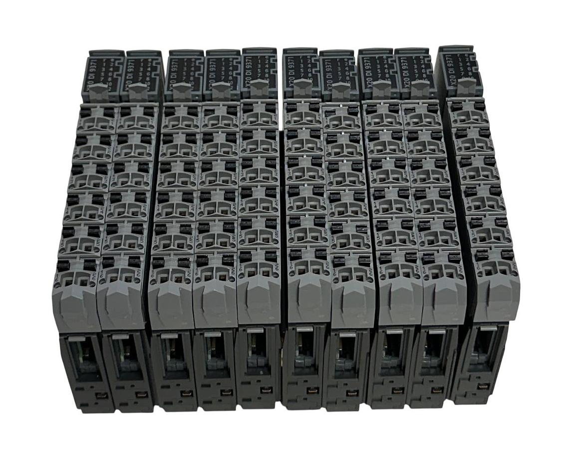 Used 10 B&R X20 DI 9371 / X20DI9371 X20 SERIES INPUT MODULES 24VDC 12-PT X20BM11 NSNP