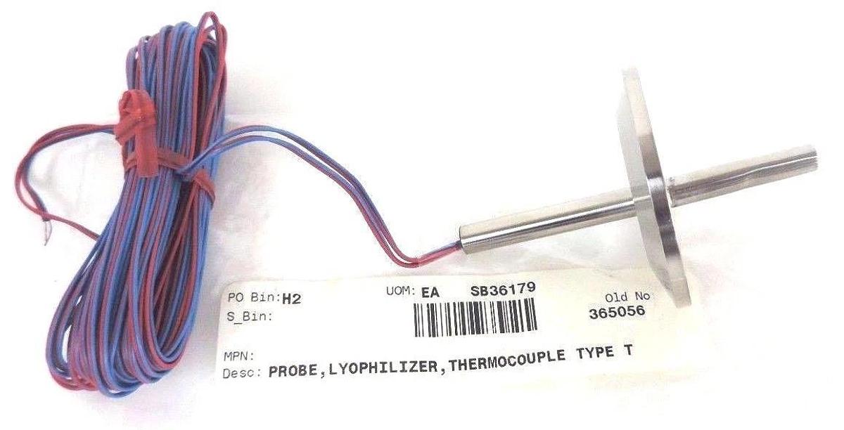 NEW WCB/RJ 3A ASME BPE 316L 727 PROBE LYOPHILIZER THERMOCOUPLE TYPE T