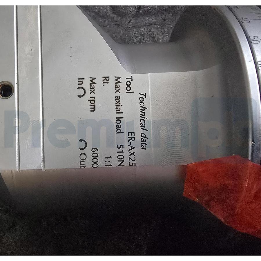 Alberti ER-AX25 T90 | TR90cn 2.5 CAT40 I=65 PL=25 CNC Right Angle Milling Head