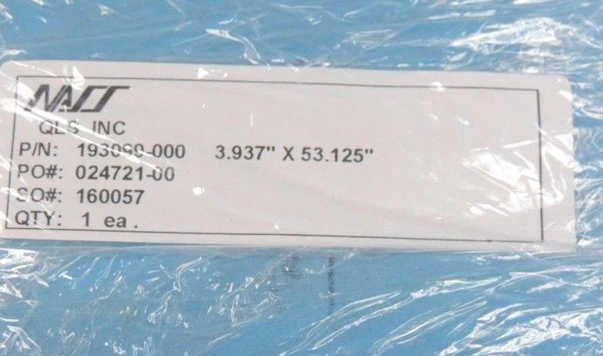 Used QLS NASS 193099-000 WRAP BELT 3.937" X 53.125"