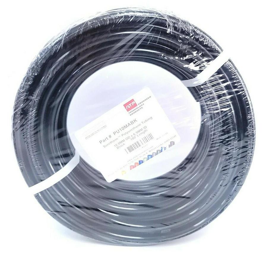 Used NEW ATP SURETHANE PU10MABK POLYURETHANE TUBING 100' LENGTH