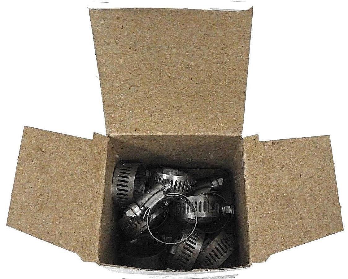 Used BOX OF 10 NEW IDEAL TRIDON 5710051 CLAMPS 611010706, SAE SIZE 10, 1/2" - 1 1/16"