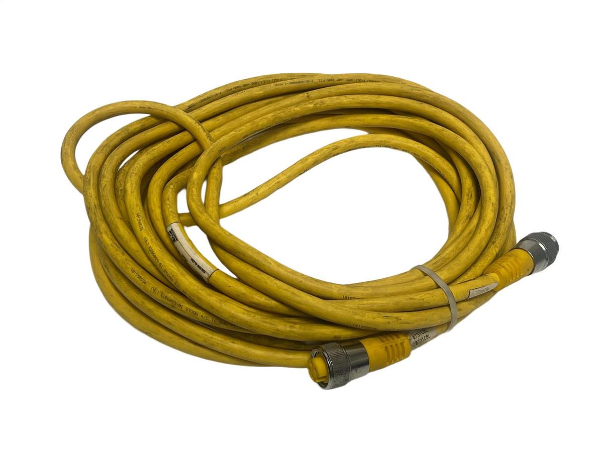 Used Turck RSM RKM 46-10M Extension Cable 4-Pin 7/8" Minifast 10M