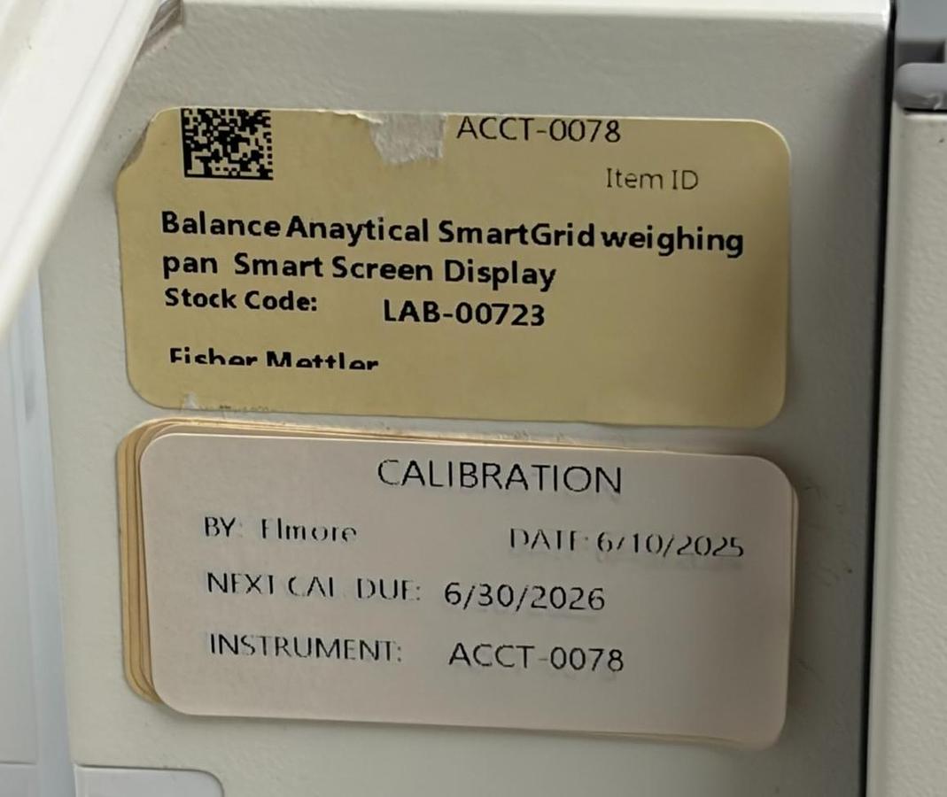 Used Mettler Toledo XPE205DR DeltaRange Analytical Lab Balance Scale StaticDetect