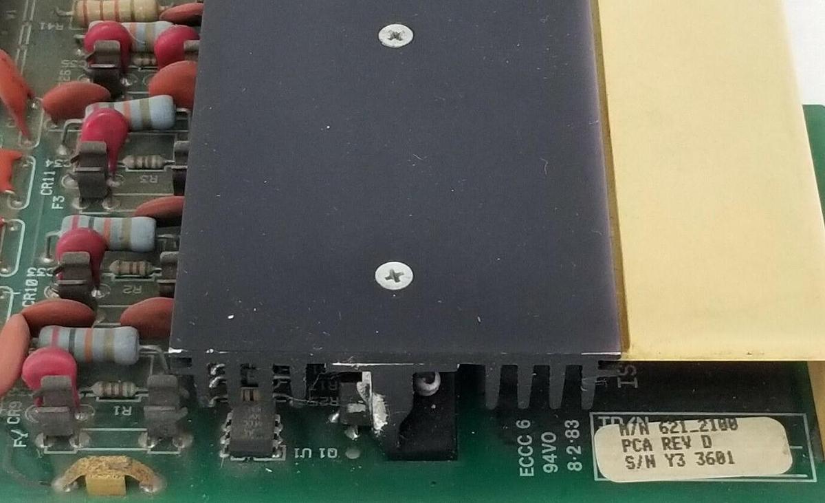 Used HONEYWELL 621-6200 OUTPUT MODULE 115VAC PCA REV. D W/O WIRING ARMS 6216200
