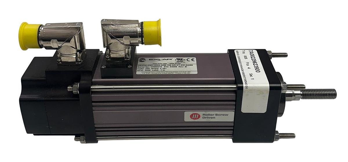 Used EXLAR GSM30-0301-XMA-AD6-138-SR-XT-XM-54058 / 54058 SERVO ACTUATOR 230V NSNP
