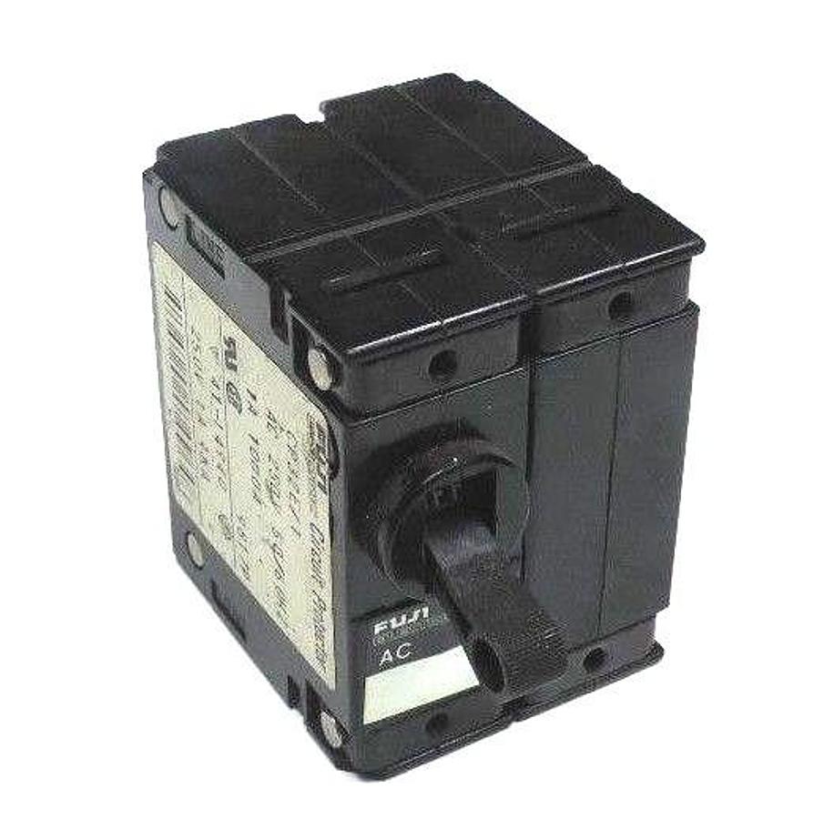 Used LOT OF 5 FUJI ELECTRIC CP32E/1 CIRCUIT PROTECTORS 250VAC, 50/60HZ, 1A, CP32E1