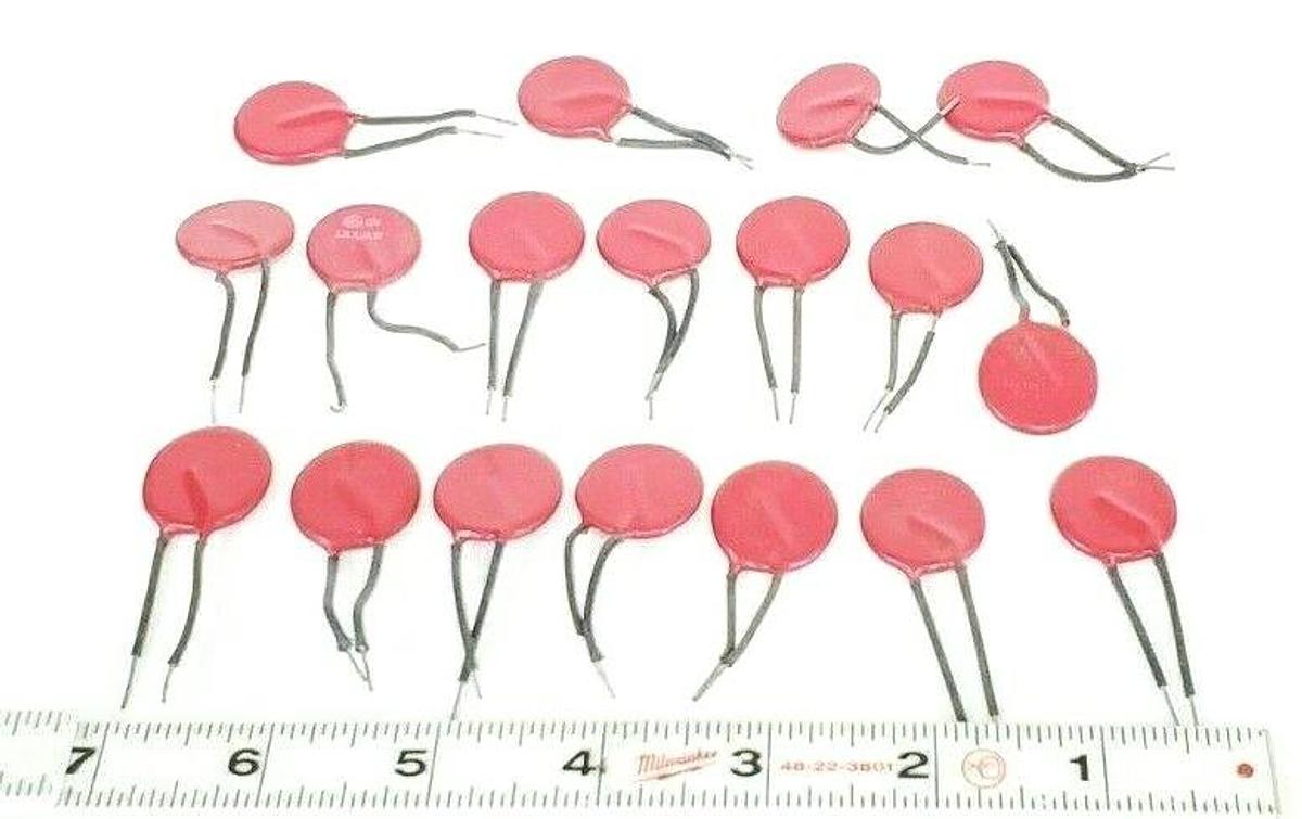 Used LOT OF 18 HARRIS SEMI 130L20B VARISTORS 130V