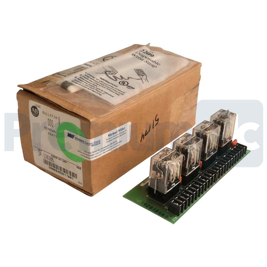 Allen Bradley SP-116185 | 116185 1379 Relay Board 102899 Rev. 03 1379116185 NSMP