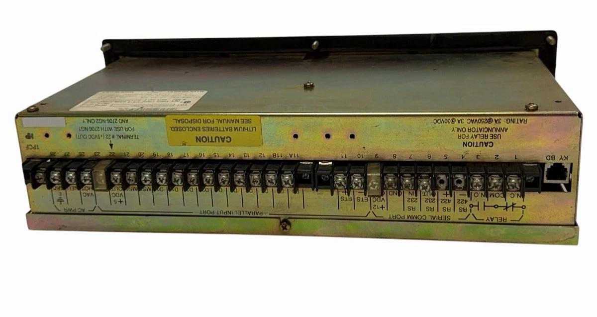 Used Allen Bradley 2706-B23J8 /G DataLiner Message Display 2-Line 120VAC USED