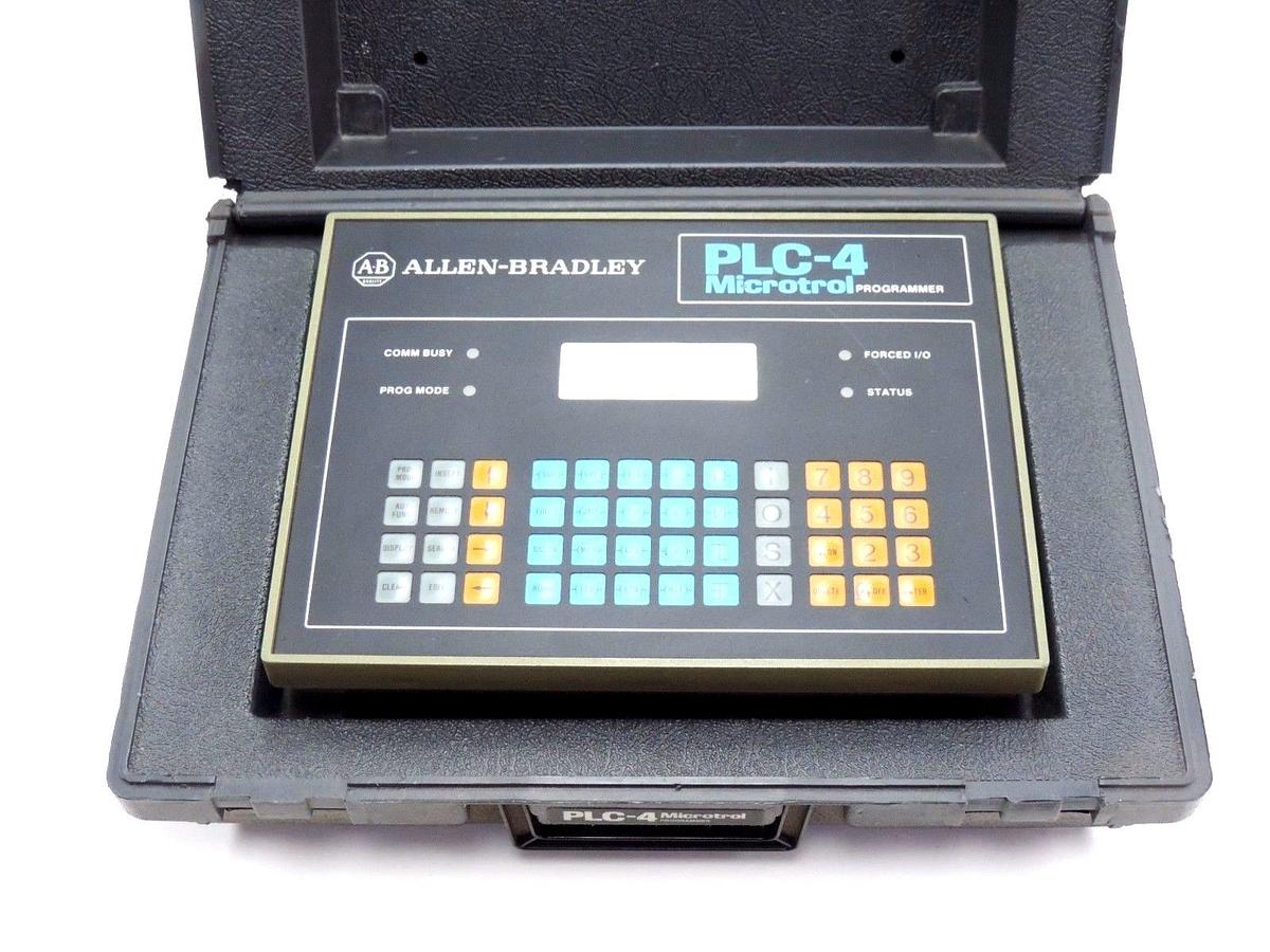 Used ALLEN BRADLEY 1770-T12 SER. A PLC-4 MICROTROL PROGRAMMER F/W REV. C, REV. A