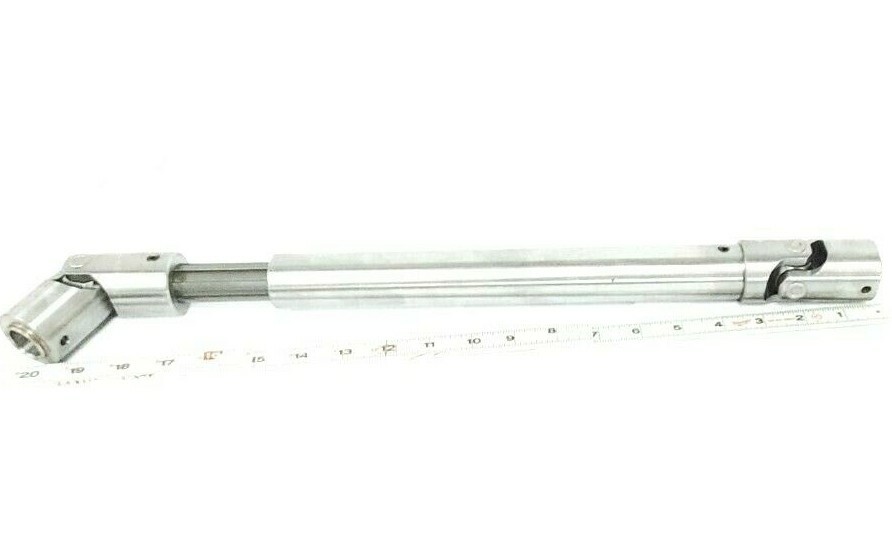 Used NEW GENERIC G0007738 U-JOINT COUPLING SHAFT AXLE 50825, 19" LENGTH