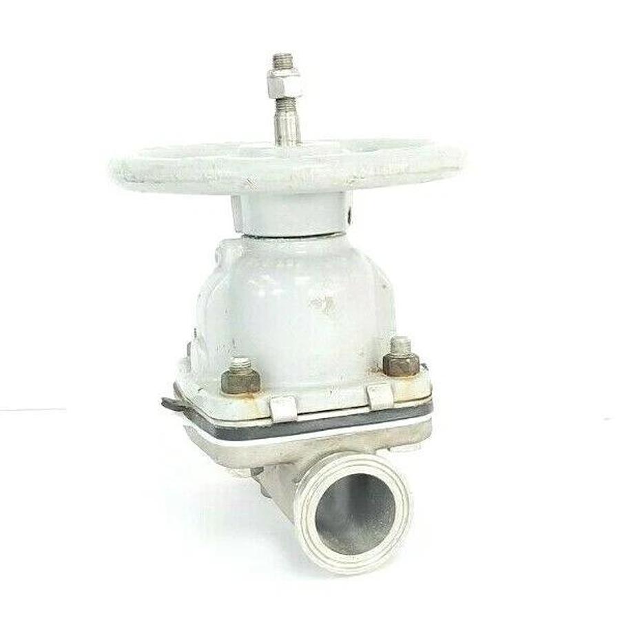 Used ITT GRINNELL 1-1/2"-2" GATE VALVE 303-202 303-2027 W/ 1820 1-1/2" DIAPHRAGM B22