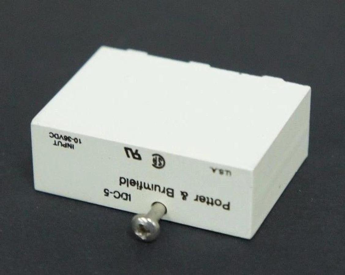 Used LOT OF 15 POTTER & BRUMFIELD IDC-5 I/O MODULES IDC5, 10-36 VDC