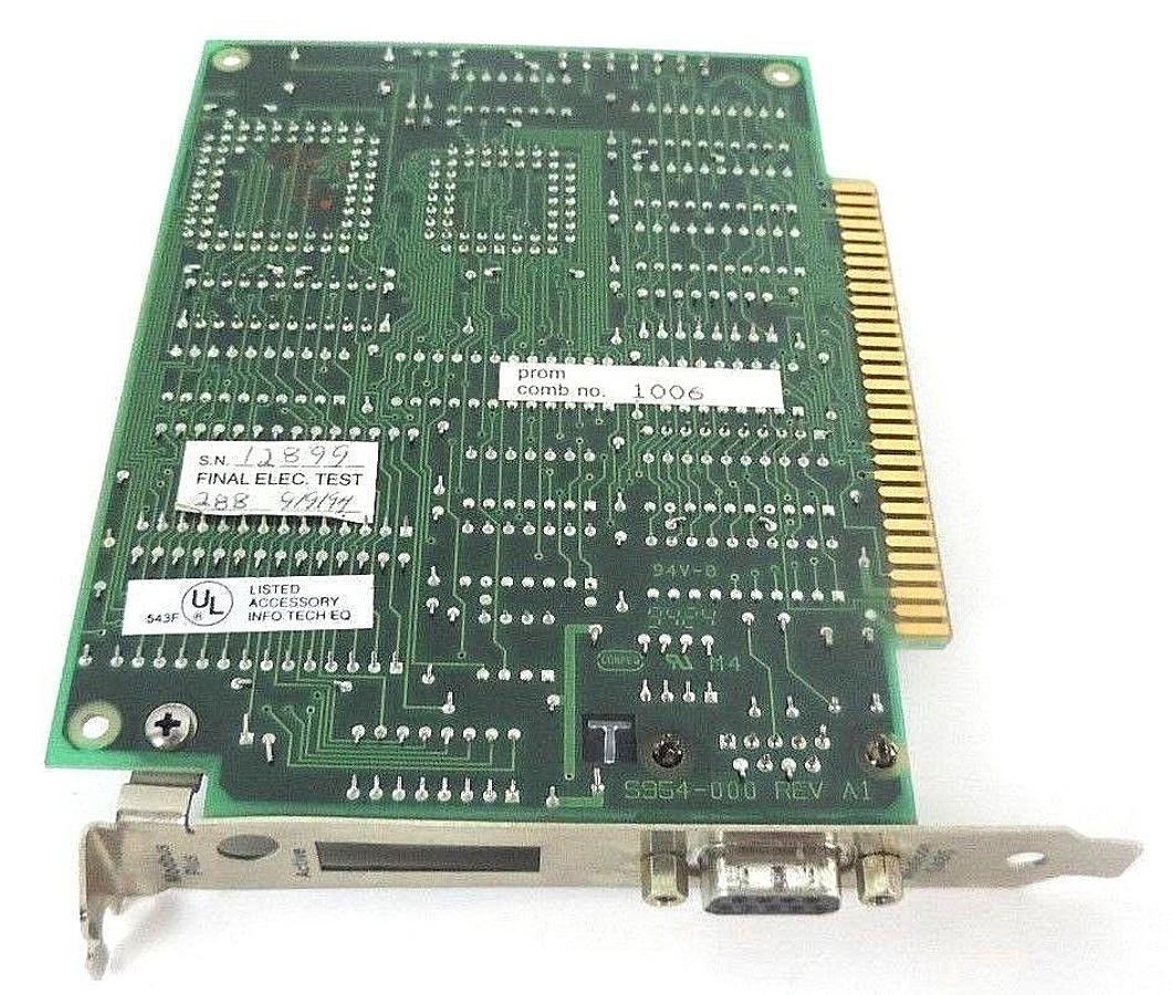 Used MODICON AM-SA85-000 NETWORK ADAPTER CARD SA85, ASSY: S954-000 REV. A