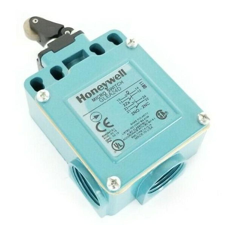 Used NEW HONEYWELL MICRO SWITCH GLEA24D LIMIT SWITCH 2NO-2NC