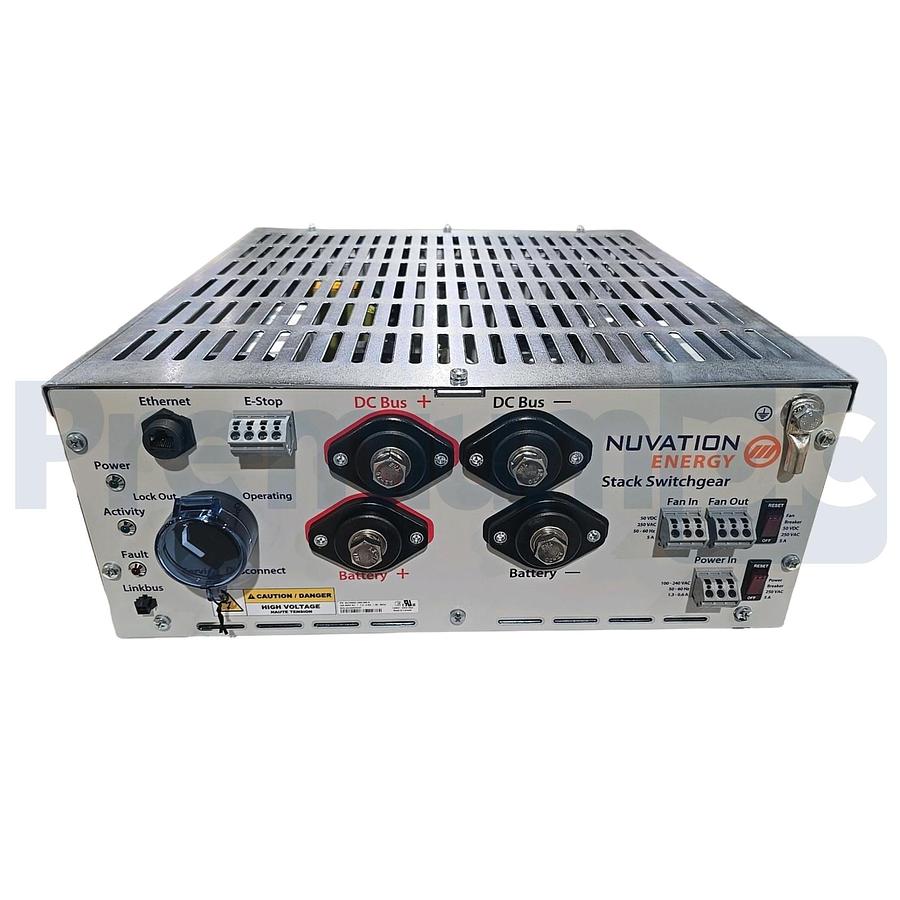 Used Nuvation Energy G4 BMS Stack Switchgear 1250V 350A (400A fuse) NUVSSG-1250-350-5