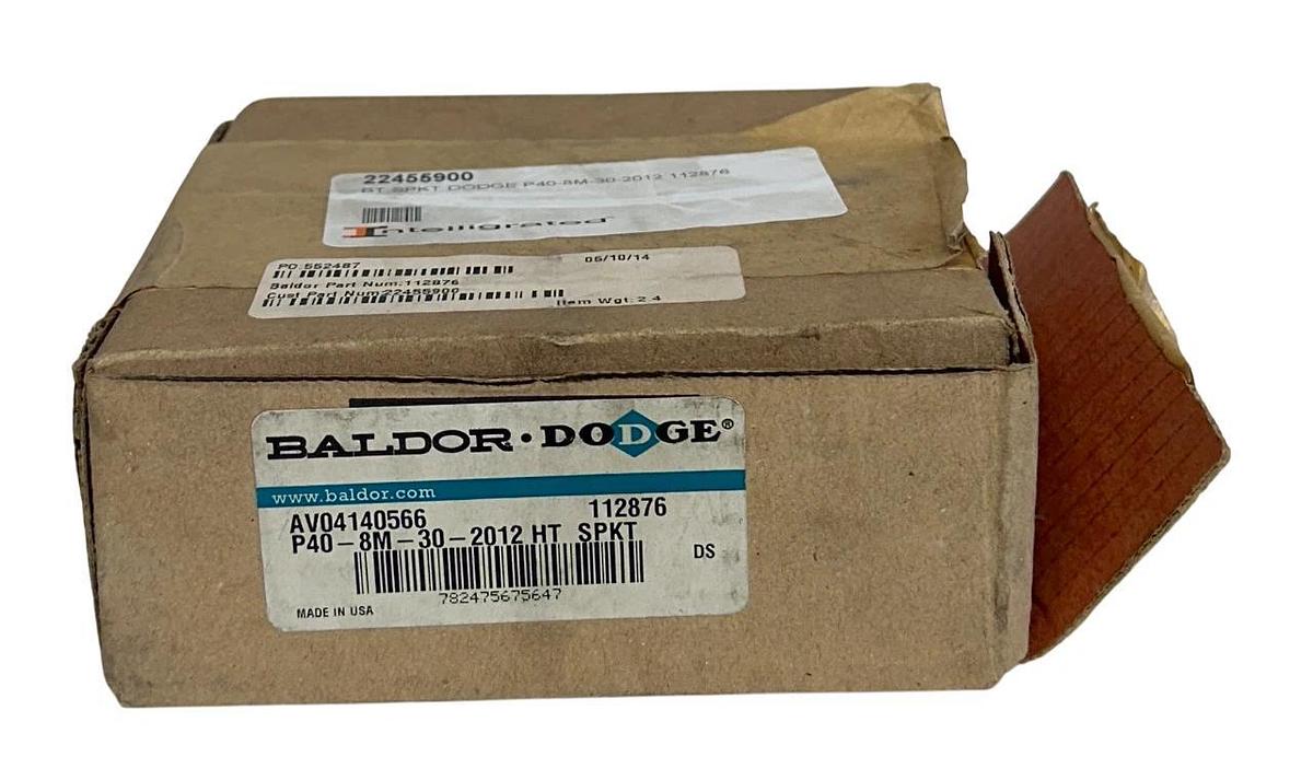 BALDOR DODGE P40-8M-30-2012 HT SPKT / 112876 HIGH-TORQUE SPROCKET TAPER NSMP