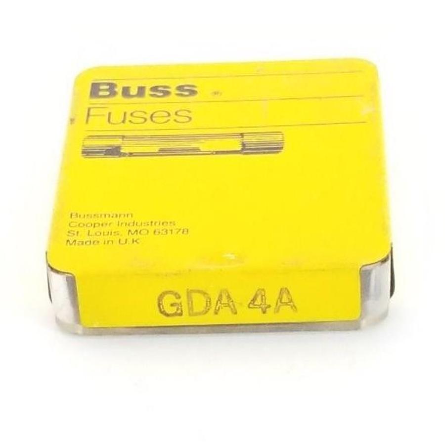 Used PACK OF 4 NEW COOPER BUSSMANN GDA-4A FUSES GDA4A