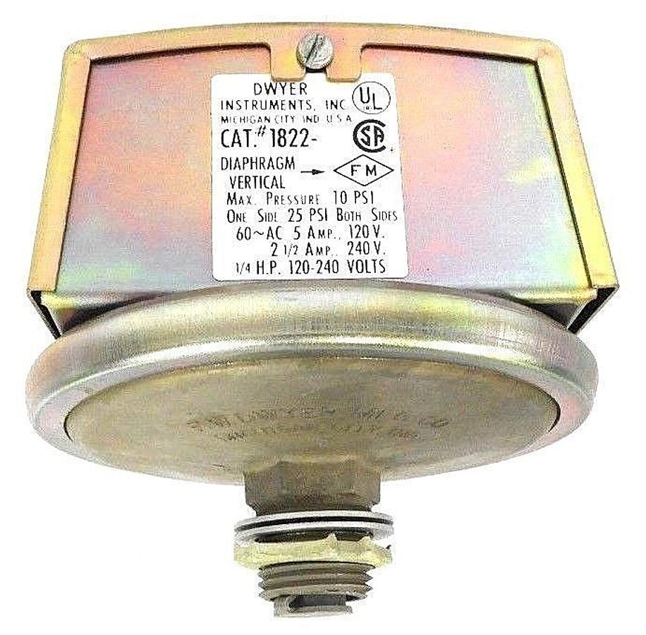 NIB DWYER 1822-5 PRESSURE SWITCH 18225 SERIES 1800
