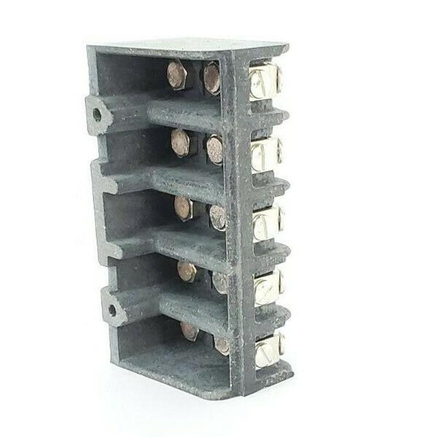 Used NEW ALLEN-BRADLEY X-49662 CONTACT BLOCK, SIZE 1, 5NO, X49662