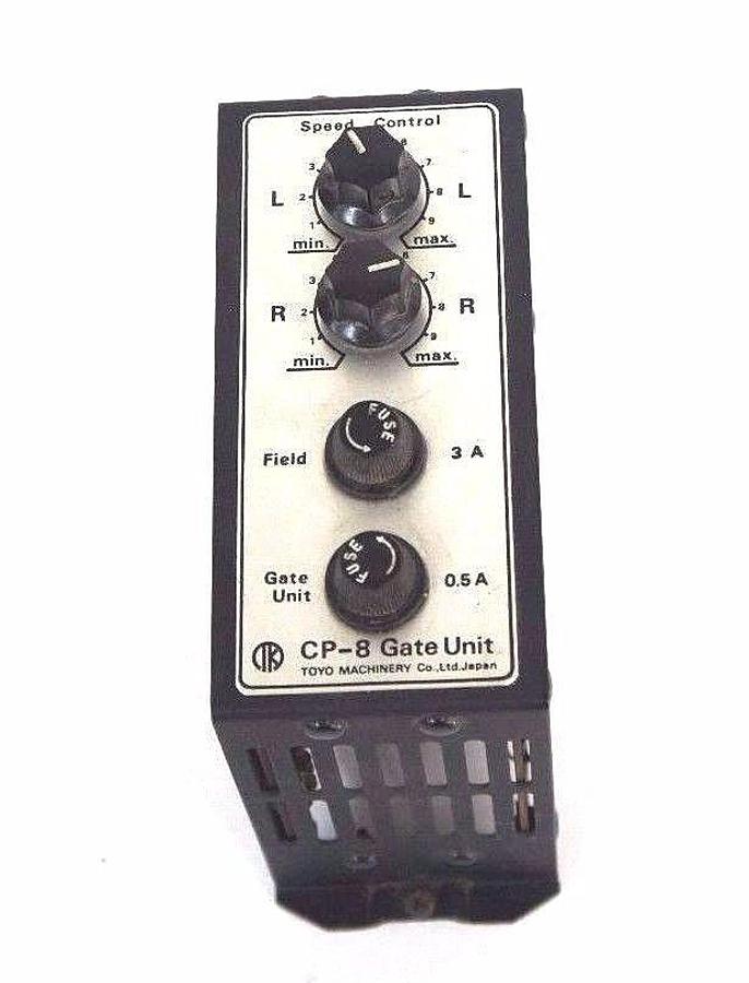 Used TOYO MACHINERY CP-8 GATE UNIT CP8