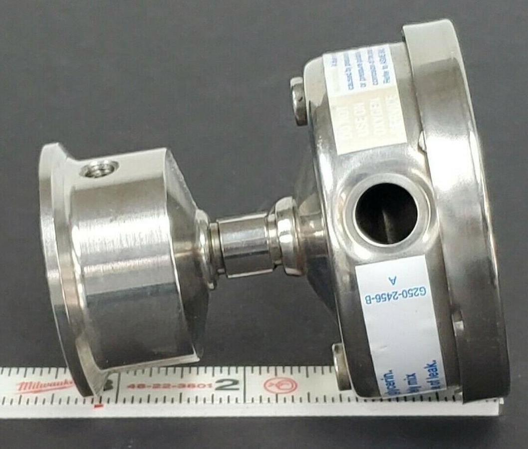 Used ASHCROFT A3 37-01 PRESSURE GAUGE, 0-30PSI, G250-2456-B, 250-2990