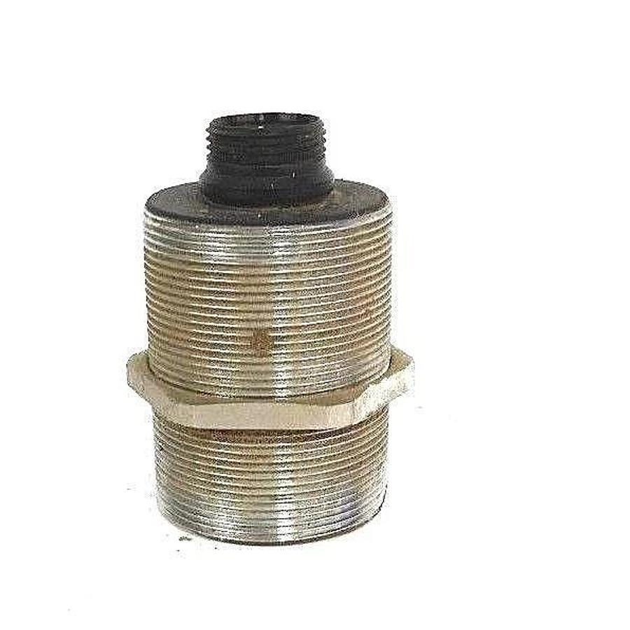 Used TURCK BI20-G47-RZ3X-B2131 PROXIMITY SENSOR METAL BARREL WITH CONNECTOR
