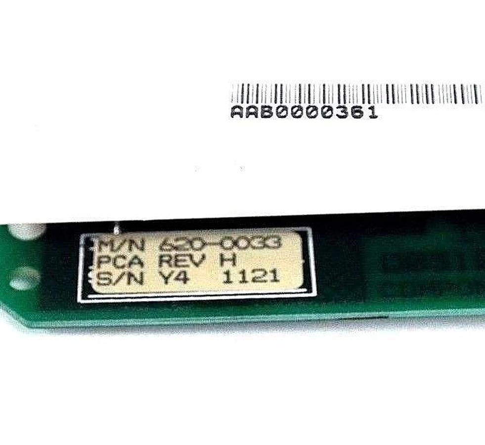 Refurbished REPAIRED HONEYWELL 620-0033 PLDM DRIVER MODULE CARD PARALLEL LINK REV H 6200033