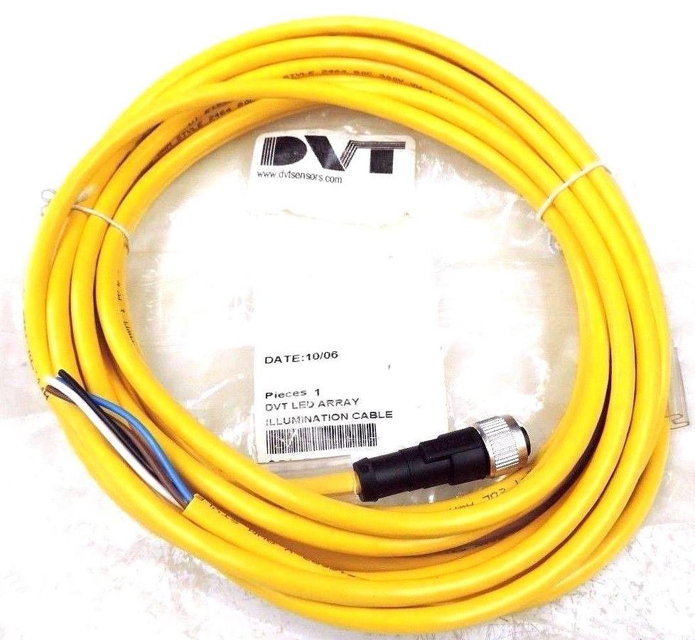 Used NEW COGNEX CBL-P18 DVT LED ARRAY ILLUMINATION CABLE CBLP18, 6M