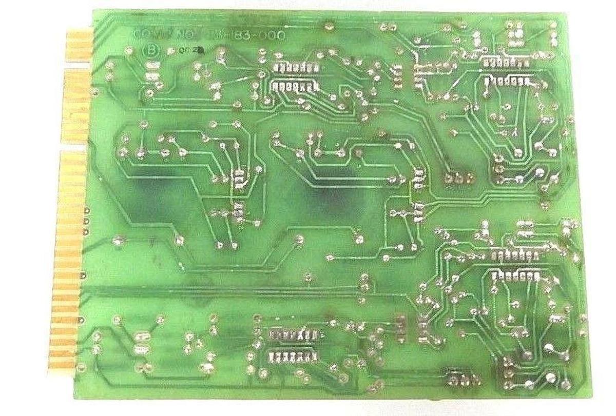 Used EMERSON 513-723-100 PC BOARD PWMI, BRV: F, DRV: C, 413-183-000