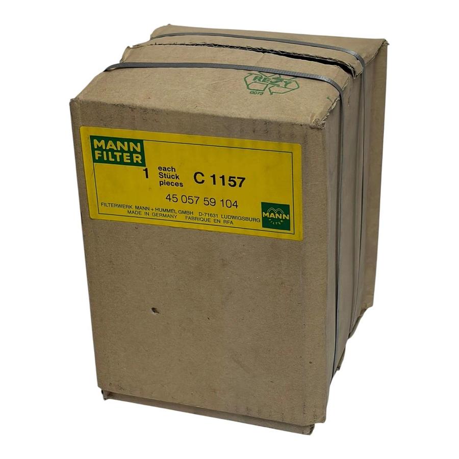 MANN FILTER C 1157 Heavy Duty Air Filter Element 45 057 59 104 New Surplus NOS