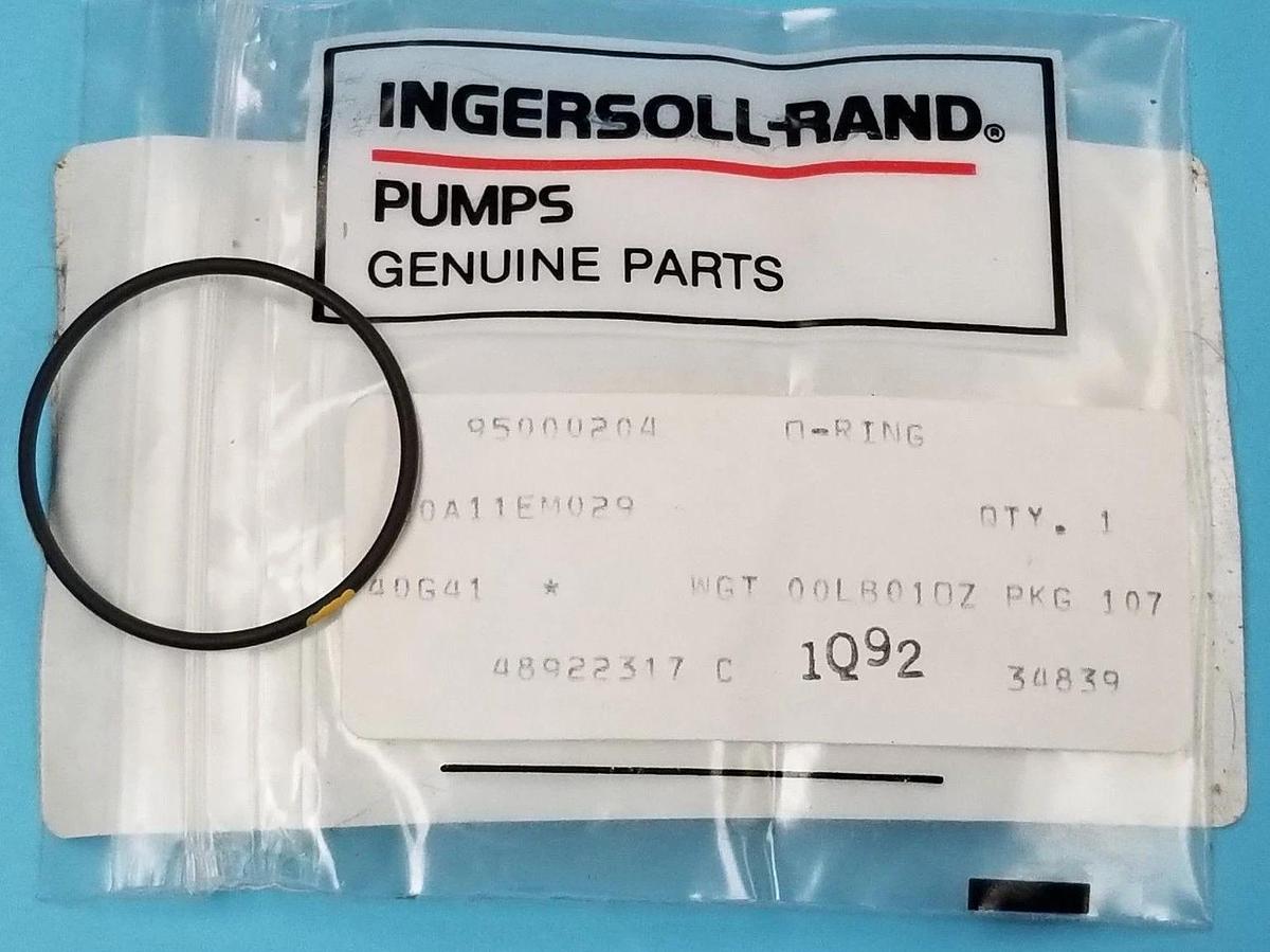 Used NEW INGERSOLL-RAND 95000204 O-RING 20A11EM029