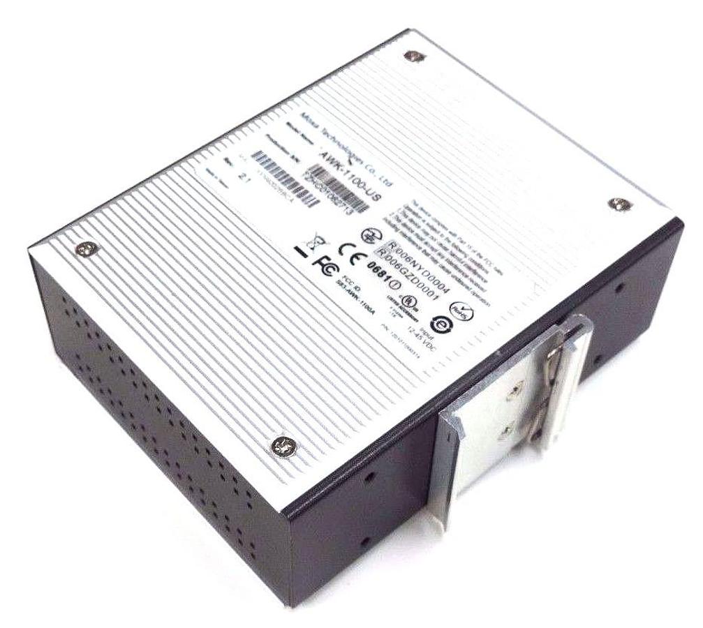 Used NEW MOXA TECHNOLOGIES AWK-1100-US WIRELESS ACCESS POINT REV. 2.1, AWK1100US