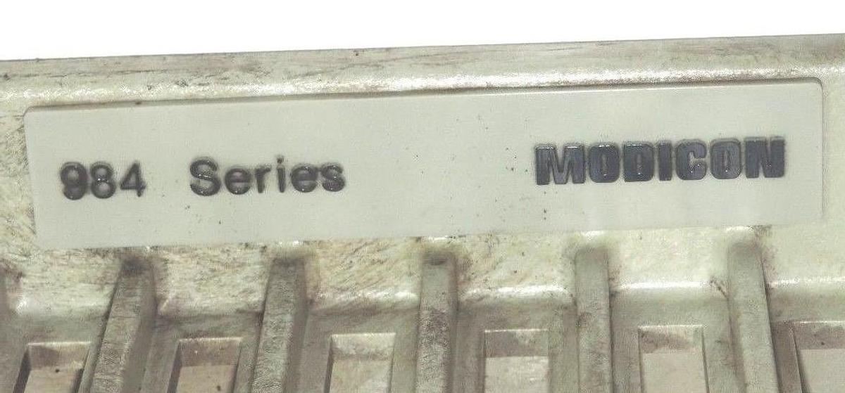 Used MODICON AS-H827-29 PRIMARY HOUSING 11 SLOT RACK P/N AS-9536-000 984 SERIES