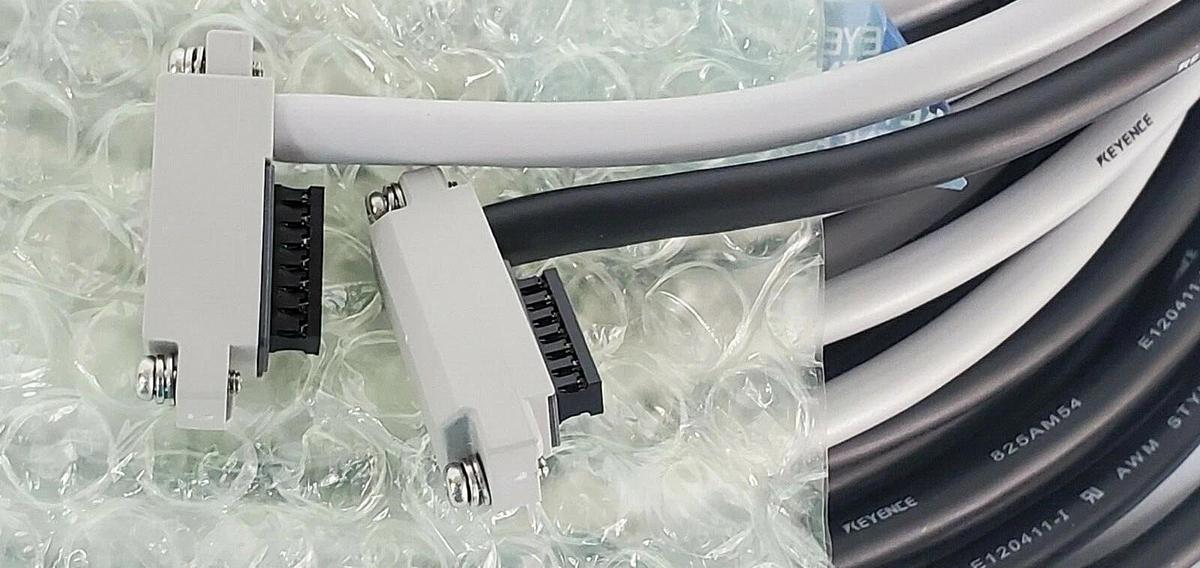 Used NEW KEYENCE SL-VP15N MAIN UNIT CONNECTION CABLE SLVP15N, 15M
