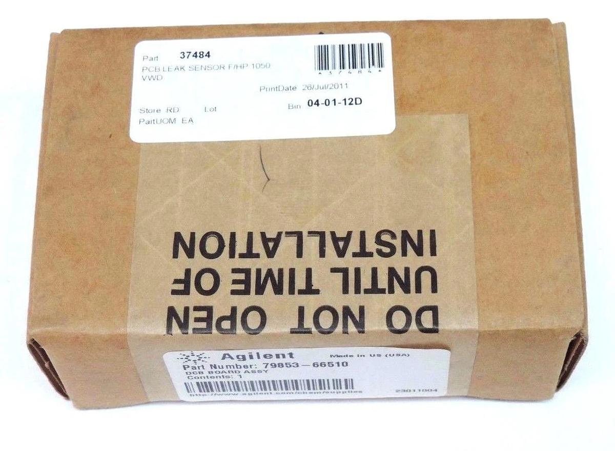 Used F/S AGILENT 37484 PCB LEAK SENSOR F/HP 1050 VWD, 79853-66510 DCB BOARD ASSY